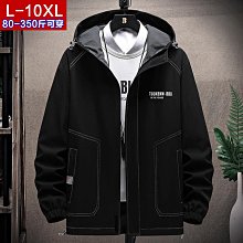 潮牌胖子男裝夾克加絨拉鏈連帽外套加肥加大碼潮流開衫衛衣秋冬季 歷史價格詳細信息
