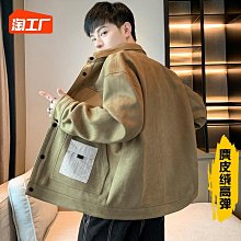 美式工裝外套男士春秋冬季加厚高街大尺碼連帽寬鬆衝鋒衣夾克戶外機能外套潮牌天天精選 歷史價格詳細信息