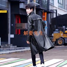 【解憂先生】秋冬季男生加絨加厚外套大碼外套男生夾克外套中長外套男風衣修身顯瘦氣質大衣防風外套 氣質大衣保暖外套 西裝加厚長外套 歷史價格詳細信息