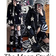 Y2K黑色甜酷惡魔十字架戒指地雷系辣妹亞文化暗黑哥特小眾設計潮 歷史價格詳細信息