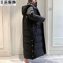 長板罩衫 大尺碼厚外套女 羽絨長外套女 長版防風外套女 冬裝時尚氣質羽絨服中長款白鴨絨緊身抽繩立領~梅梅服飾 歷史價格詳細信息