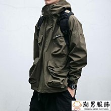 機能防水外套 款衝鋒衣 立領外套 可拆帽外套 防風外套 連帽外套 冬天外套 戶外機能外套 口袋拉鍊 防潑水-品爵男装 歷史價格詳細信息