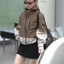 衝鋒衣外套 戶外登山服 動外套 SOURS輕戶外連帽沖鋒衣 男女潮牌 寬松拼色 中性風工裝外套-品爵男装 歷史價格詳細信息