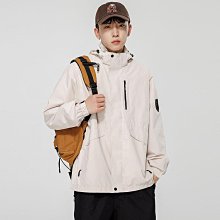 衝鋒衣男 防風衝鋒衣 機能衝鋒衣 美式cityboy衝鋒衣外套男 大尺碼春秋季高街ins潮牌寬鬆男生工裝標克天天精 歷史價格詳細信息