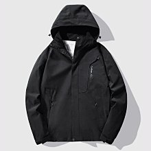 外套男春秋薄款戶外防風防水衝鋒衣男大尺碼多口袋印製logo 男休閒夾克 歷史價格詳細信息