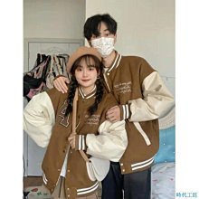 美式棒球外套情侶高街vintage夾克 寬鬆情侶百搭外套 歷史價格詳細信息