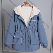 小個子刷毛加厚外套女春秋2024新款韓版百搭休閒短版寬鬆風衣女潮-May美舍 歷史價格詳細信息