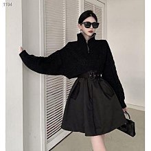 中長裙 2024秋冬新款中等厚度鬆緊腰寬鬆顯瘦灰色三宅風後開叉百褶半身裙OL韓國女裝【KX8832】萌蔓物語 歷史價格詳細信息