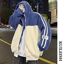 外套男秋冬季男士外套加絨加厚夾剋學生青少年冬休閒棉襖男外套 B8M-時尚男裝 歷史價格詳細信息