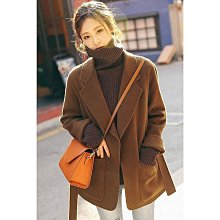 呢子大衣 羊毛外套 毛呢外套 冬裝外套 風衣 保暖外套 3新款保暖寬鬆中長款過膝棉服 歷史價格詳細信息