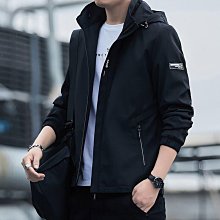 2023春秋季潮流帥氣衝鋒衣男士大尺碼外套薄款褂子學生潮牌休閒夾克-潮男服飾 歷史價格詳細信息