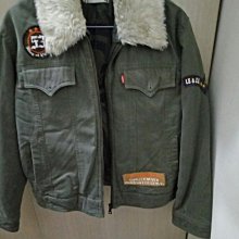 專櫃Levi's綠色舖棉上衣毛領可拆尺寸M男女皆可穿全新韓製肩17胸20長23袖23（櫃床藍33） 價格比較,價格查詢,歷史價格詳細信息