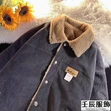 男上衣美式復古燈芯絨襯衫男 長袖秋季美拉德外套男痞帥高級 歷史價格詳細信息