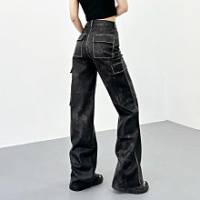 秋季擦色做舊棕色美式復古皮衣皮外套女2024新港風皮夾克春秋 歷史價格詳細信息