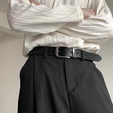 皮帶男士真皮腰帶潮ins百搭韓版簡約百搭新款牛皮休閒針扣褲帶男 價格比較,價格查詢,歷史價格詳細信息