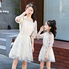 親子裝夏裝2024新款嬰兒一家三口四口全家裝洋氣可愛母女短袖T恤 歷史價格詳細信息