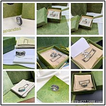 雙G戒指古琦輕奢男女情侶戒指鈦鋼情侶指環禮物-鴻運飾品 歷史價格詳細信息