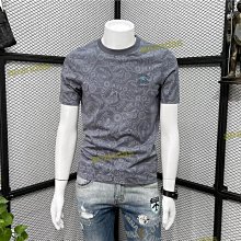 時尚男士短袖新品印花上衣潮流休閒3d印花t恤 歷史價格詳細信息