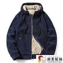 衛衣男秋冬款青年抓絨外套男搖粒絨開衫雙面絨夾克沖鋒衣加厚內膽-zero潮流屋 歷史價格詳細信息