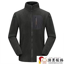 秋冬男士外套 立領搖粒絨抓絨衣情侶冬季青年保暖兩面穿加絨加厚大碼夾克外套-潮男服飾 歷史價格詳細信息