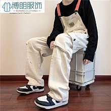 男裝男士牛仔背帶褲吊帶褲男牛仔褲新款褲子連體褲子男款-毛毛男裝 歷史價格詳細信息