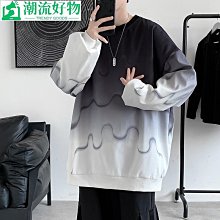 高街衛衣ins港風套頭新款圓領刺繡衛衣男秋潮流痞帥青年T恤男士-潮流好物 歷史價格詳細信息