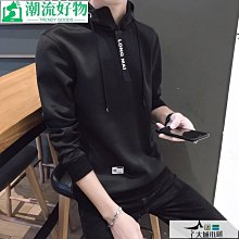 半拉鏈衛衣套裝男士2033夏季港風新款寬松版時尚潮流五分袖兩件裝-潮流好物 歷史價格詳細信息