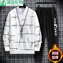 男士大學T 長袖衛衣 時尚韓版情侶衣 ins潮男上衣 港風大學T ins 圓領套頭長袖衛衣男 時尚百搭男裝 學院風-潮流好物 歷史價格詳細信息