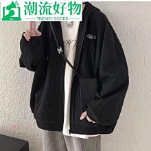 韓版潮流連帽衛衣男士寬鬆潮牌百搭上衣港風新款印花休閑外套（LR003）【壹號站】 歷史價格詳細信息