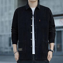 長袖燈芯絨襯衫男春秋寬鬆內搭復古潮流高級感男生襯衫外套 歷史價格詳細信息