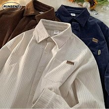 燈芯絨襯衫 正韓 韓國大地色口袋垂墜感 休閒長袖襯衫【PA88201】Doppler 現貨＋預購 歷史價格詳細信息