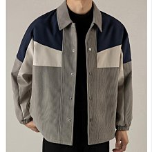 輕熟休閒寬鬆翻領純色襯衫簡約時尚翻領長袖流行男開衫日常上衣 歷史價格詳細信息