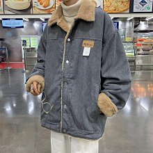 燈芯絨外套男冬季ins港風寬鬆大碼棒球服冬裝韓版潮流秋冬夾克男 歷史價格詳細信息