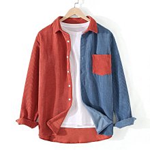 男外套 日系 燈芯絨外套 春秋季ins 潮牌 男裝 上衣 衣服 男生外套 百搭 寬鬆 上衣 夾克男 歷史價格詳細信息