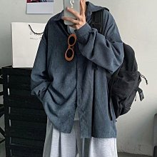 燈芯絨襯衫男長袖秋季日系潮流潮牌休閒寬鬆男生秋冬厚襯衫男外套 韓系男生衣服 OOTD男 流行 設計感 小眾 歷史價格詳細信息