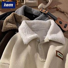 秋冬季polo領毛衣男 M3XL 寬鬆潮流港百搭長袖 素色翻領針織衫上衣外套 歷史價格詳細信息