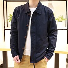 春秋季男士素色立領外套 夾克外套 休閒外套 男生外套 防風外套 中青年時尚潮流外套上衣 男外套 薄外套-潮男服飾 歷史價格詳細信息