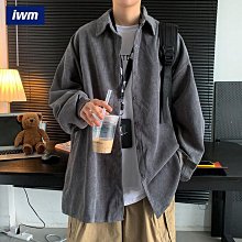 長袖襯衫 M-3XL 春季純色襯衫 工裝 港風青年 寬松 素色百搭大尺碼多口袋襯衫 韓版簡約學院風男女款襯衣 男生衣著 歷史價格詳細信息