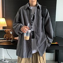 春秋燈芯絨外套男長袖ins潮牌港風日系休閑復古美式百搭潮流襯衫天天精選 歷史價格詳細信息