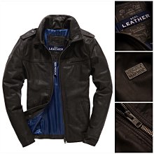 極度乾燥 superdry Scrambler leather jacket 高價款 野牛皮 騎士 真皮 皮衣 外套 黑SML現貨 lewis schott 歷史價格詳細信息
