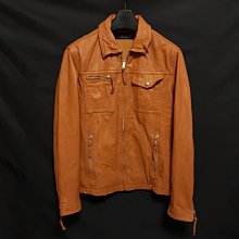 品牌皮衣男外套真皮冬季小牛皮立領中年爸爸裝加厚皮夾克-毛毛男裝 歷史價格詳細信息