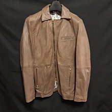 【優惠日貨】日本品牌ABAHOUSE 頂級柔軟小羊皮超簡約素面紳士立領皮衣 真皮 歷史價格詳細信息