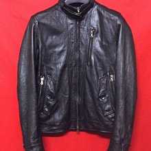 【優惠日貨】日本品牌ABAHOUSE 頂級柔軟小羊皮超簡約素面紳士立領皮衣 真皮 歷史價格詳細信息