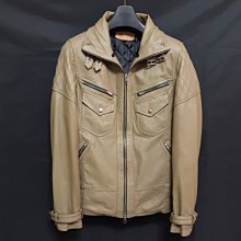 【優惠日貨】日本品牌ABAHOUSE 頂級柔軟小羊皮超簡約素面紳士立領皮衣 真皮 歷史價格詳細信息