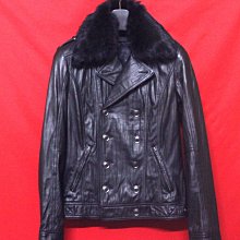 【日本精品】日本品牌291295=HOMME   頂級高檔窄版立領羊皮騎士皮衣 真皮 歷史價格詳細信息