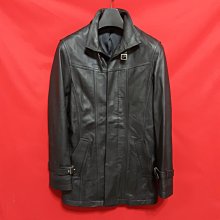 【日本精品】日本品牌291295=HOMME   頂級高檔窄版立領羊皮騎士皮衣 真皮 歷史價格詳細信息