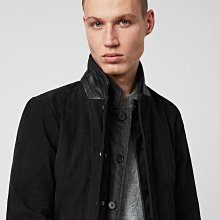 ALL SAINTS SPITALFIELDS 柔軟小牛皮編織滾邊黑色大側肩包 漂亮極新 皮面無磨損刮傷 金屬釦件亮澤 歷史價格詳細信息