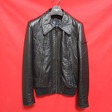 【日本精品】日本品牌291295=HOMME   頂級高檔窄版立領羊皮騎士皮衣 真皮 歷史價格詳細信息