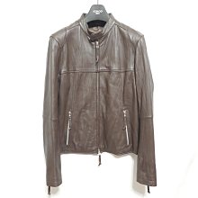 【優惠超值】日本品牌 DIABRO型男素面合身利落立領羊皮騎士皮衣 真皮 歷史價格詳細信息