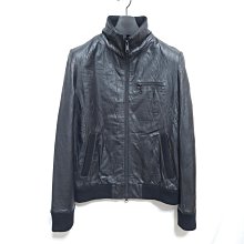 【優惠超值】日本品牌 DIABRO型男素面合身利落立領羊皮騎士皮衣 真皮 歷史價格詳細信息